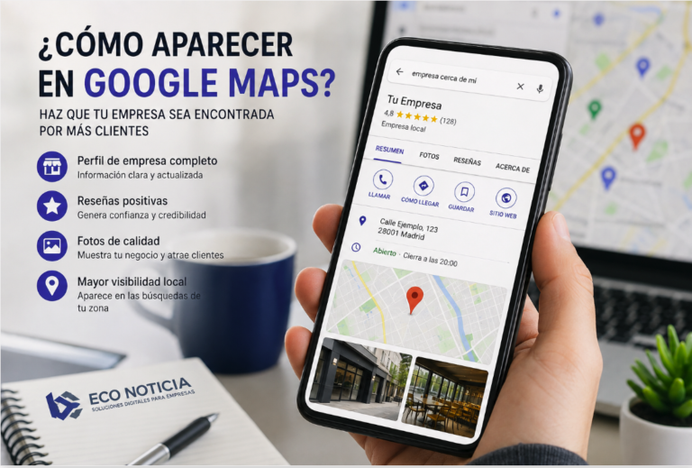 Cómo aparecer en Google Maps y mejorar la visibilidad de una empresa