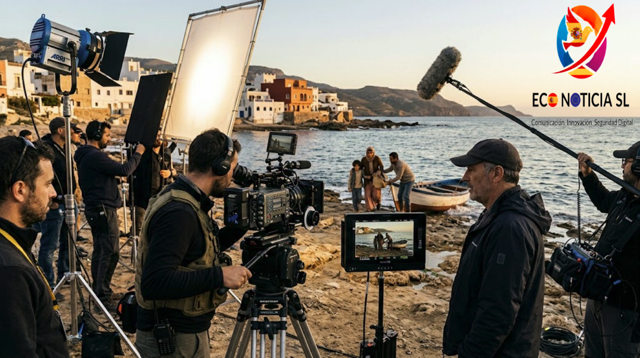 Rodaje de una película dramática sobre migración y asilo en España y Marruecos